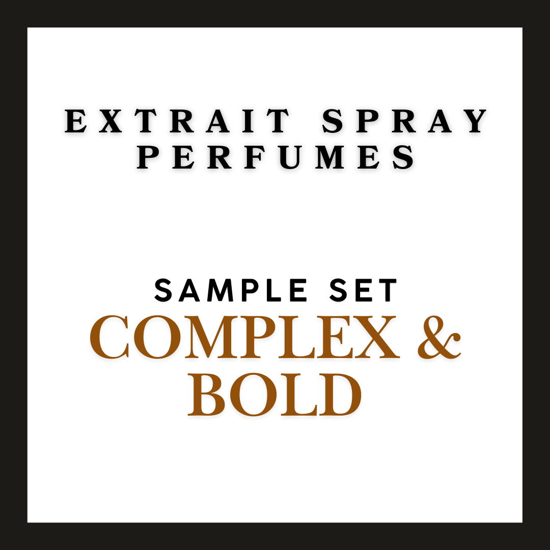 COMPLEX & BOLD SAMPLE SET (EXTRAIT SPRAY PERFUMES)